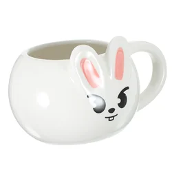 Ceramic Cup Ceramic Tea Cup Water Container Office Drink Cup Ceramic Office Cartoon Bunny Water Mug