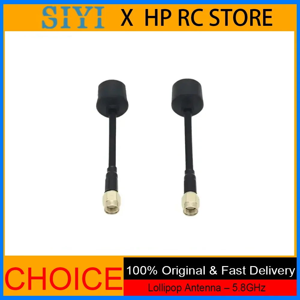 

SIYI Lollipop Antenna – 5.8GHz RHCP High Gain, Compatible with MK15/HM30/MK32 for FPV Drones