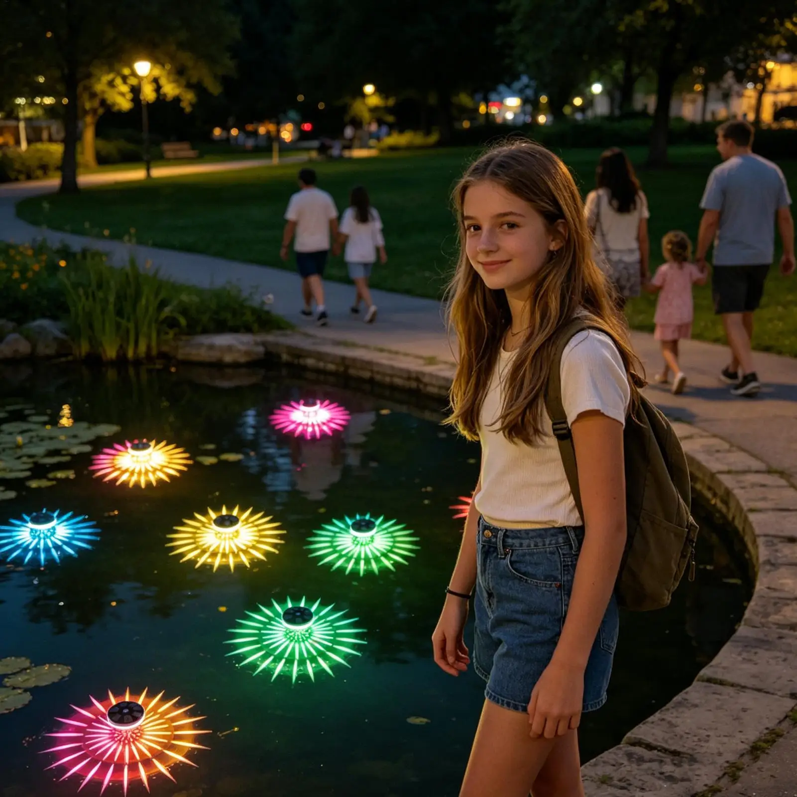 

Pool Lights Solar Powered RGB Color Changing Floating Lighting Lights For Pool For Outdoor Garden Home Wedding Bathroom Bathtub