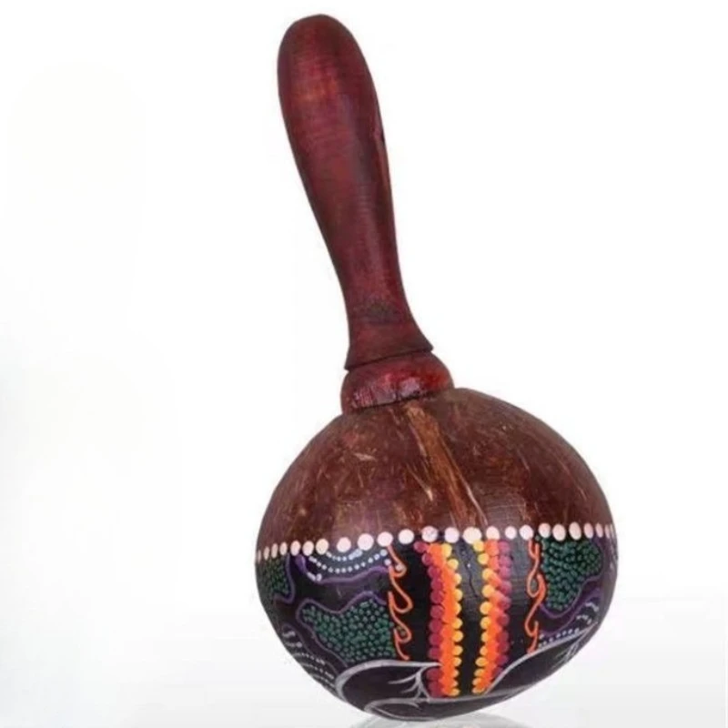 

Марараки из натуральной кокосовой скорлупы для звукотерапии, медитации, духовного расслабления, профессиональные музыкальные инструменты Орфа