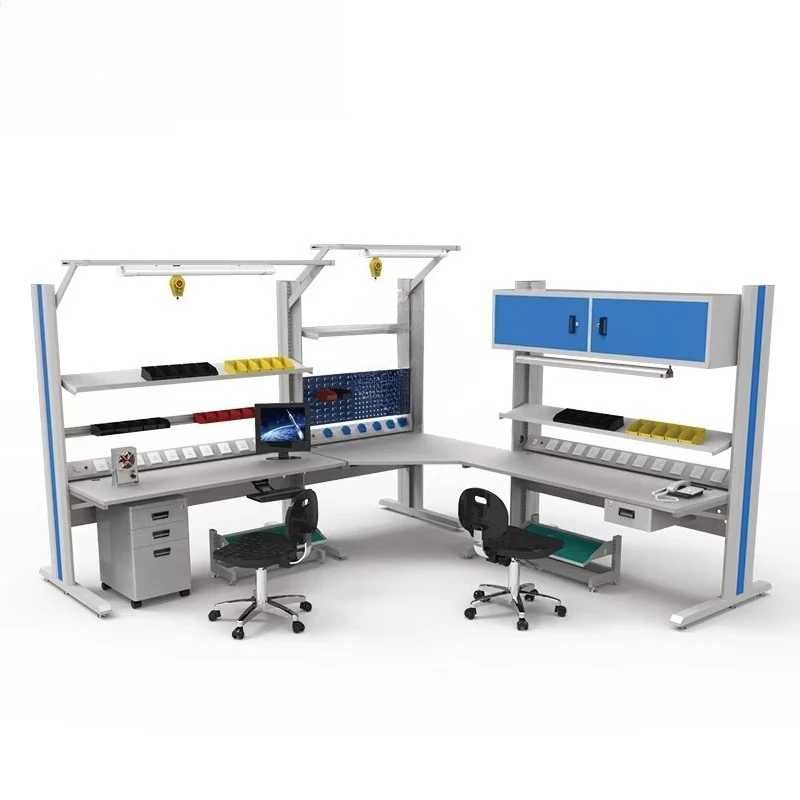 Lab Bench/dental Work Station Anti Static Adjustable Work Bench Esd Worktable
