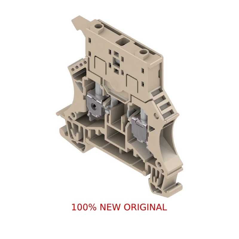 1011000000 Terminal Block WSI 6 Fuse Terminal, Screw Connection, Dark Brown Connector Genuine Original In Stock