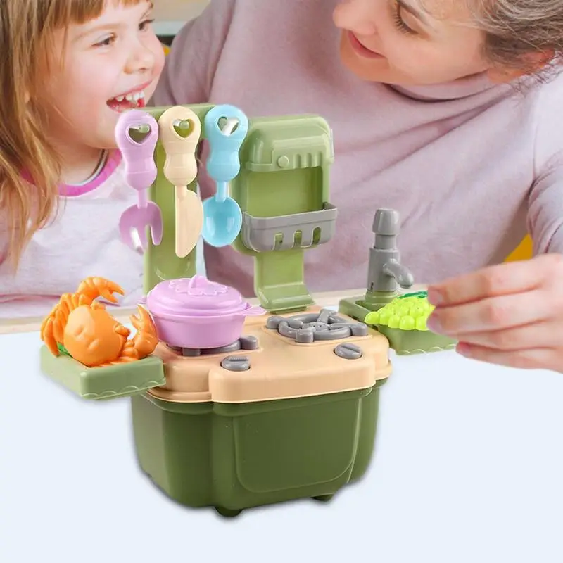 Pretend Play Kitchen Food Set Lightweight Food Accessories Kitchen Toys Indoor Parent-child Role Play Cooking Toys For Kids