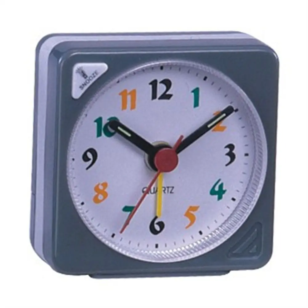 Mini reloj despertador de viaje con pilas, reloj despertador para decoración del hogar, relojes de mesita de noche, reloj numérico