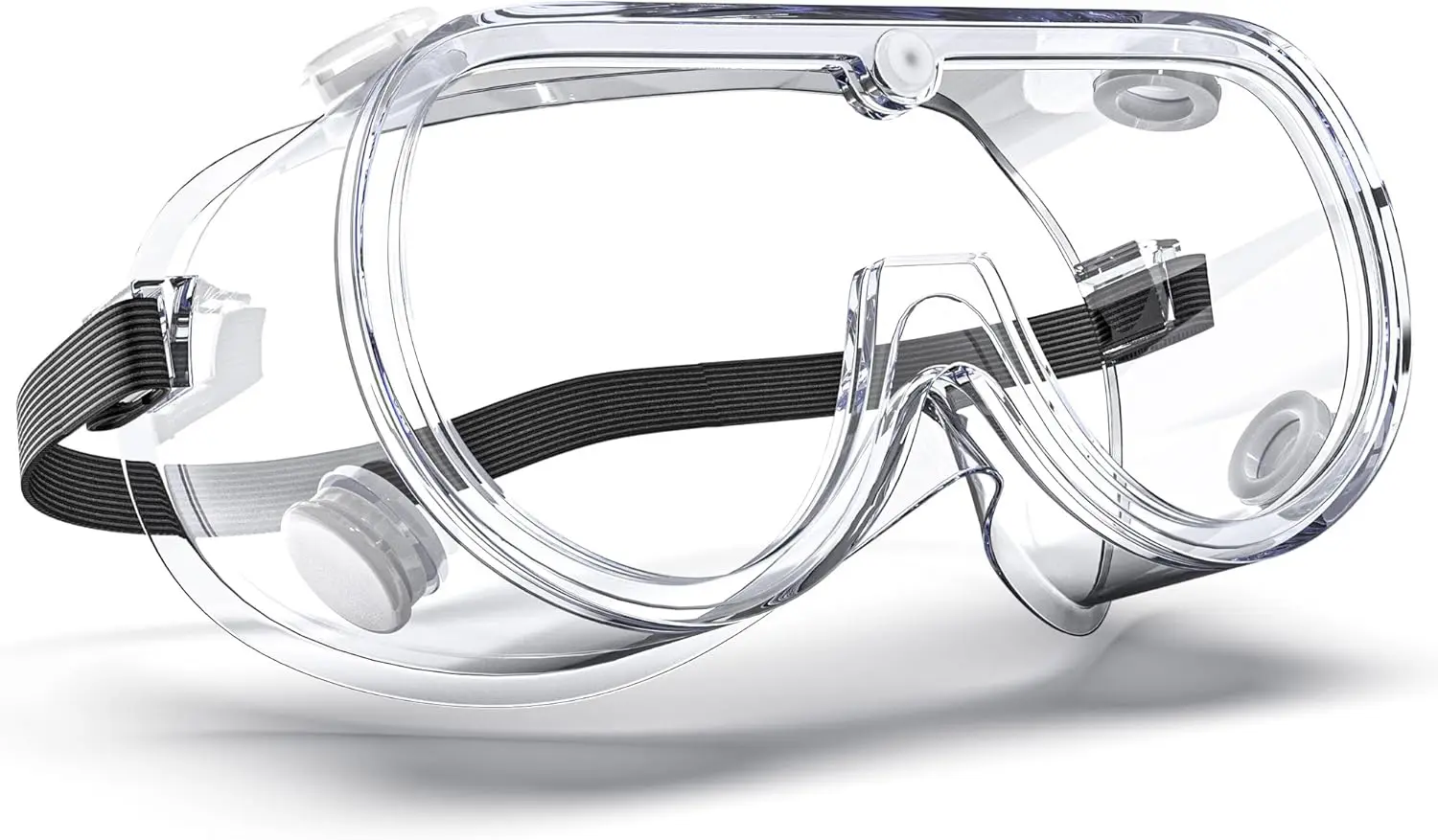 

Anti-Fog Lab Safety Goggles Over Glasses, Indirectly Vented for Clear Vision