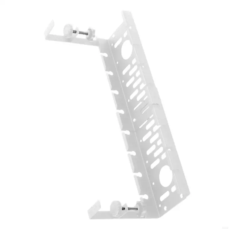 Expandables Under Desk Wire Management Tray Not Drill Mounting Heavy Duty Rack 83CF