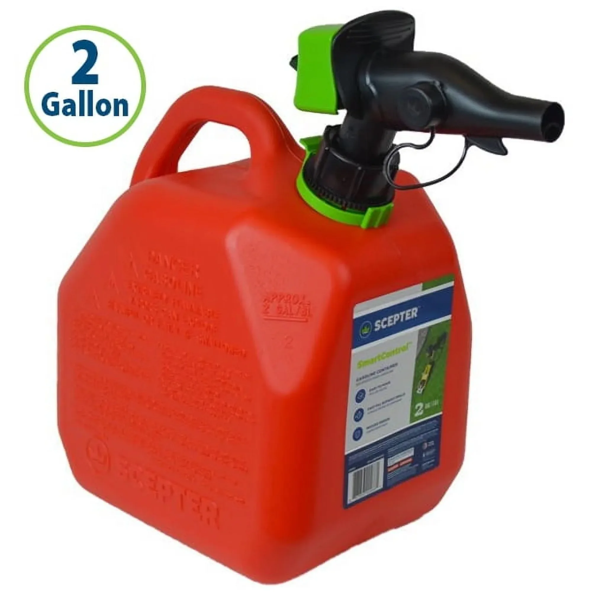 

2 Gallon Smartcontrol Gas Can, Red