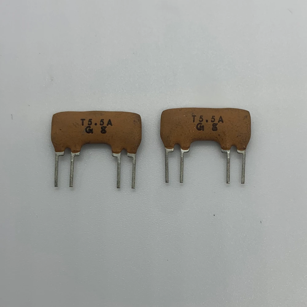 10PCS/ Original Murata ceramic filter crystal oscillator SFT5.5MA 5.5MHZ 5.5M straight plug 4 feet spot