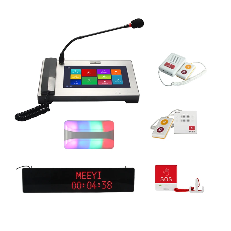 Emergency Panic Button Patient Nurse Calling Alarm Bed Call Bell IP Intercom Communication System