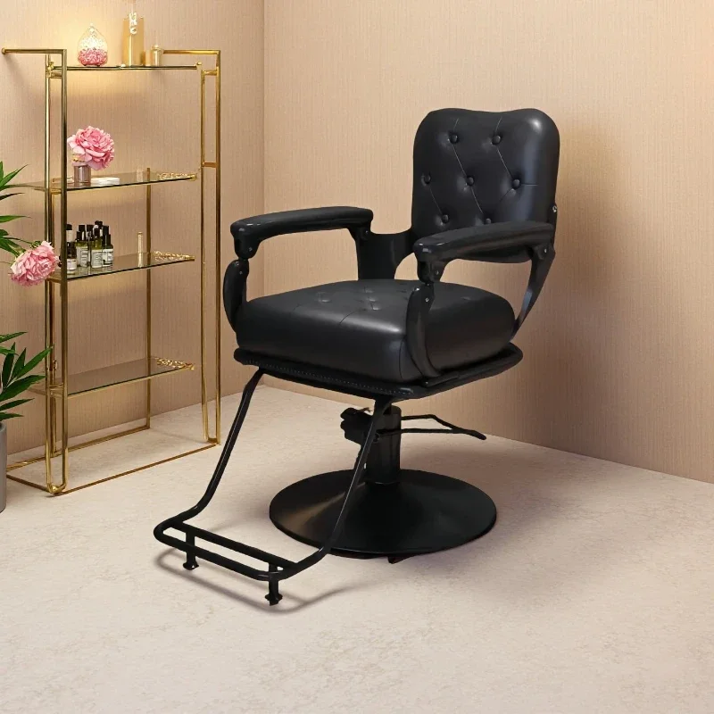 

Men Oil Head Chair Barber Shop Chair Hairdresser Hair Salon Hair Cutting Sillon Barbero Poltrona Barber Barbershop Furniture