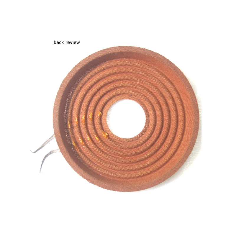 2pcs/Lot  180x49mm Height 14mm with lead wire Cloth Subwoofer Damper Shock Absorber HiFi Audio Black Speaker Spider 12/15/18inch