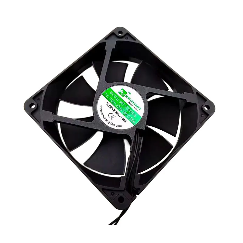 

НОВЫЙ ОРИГИНАЛЬНЫЙ ME12025SHL 0,05 А EC110 В ~ 220 В 12025 120*120*25 мм 12 см ОХЛАЖДАЮЩИЙ ВЕНТИЛЯТОР