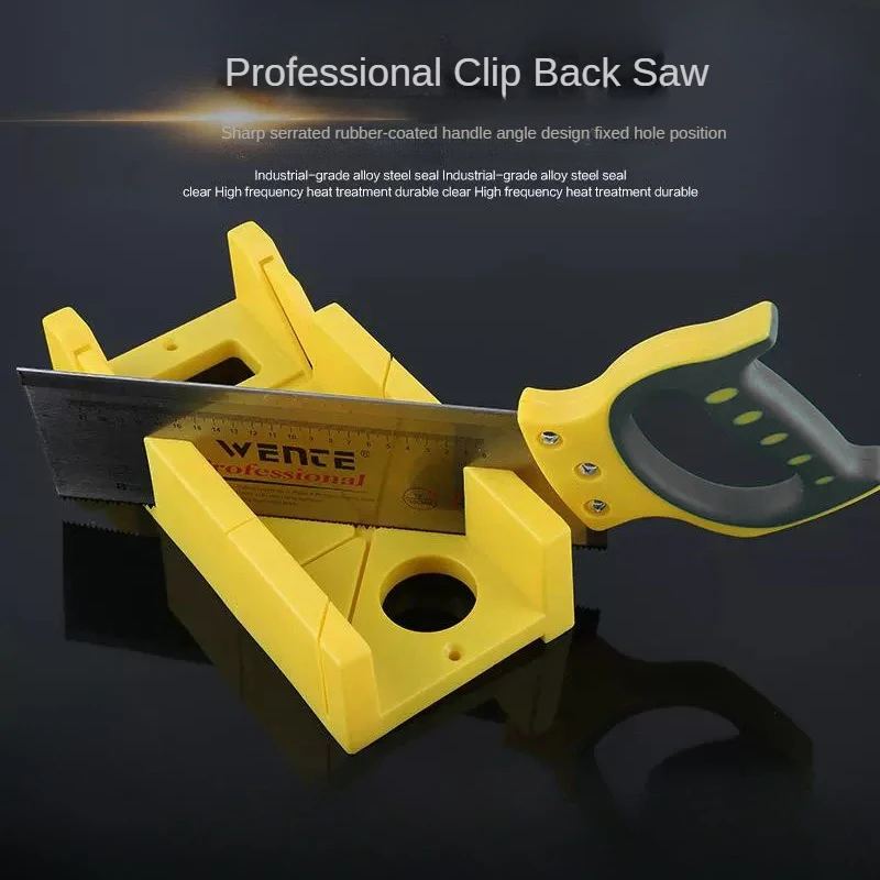 Multi-function clip back saw miter saw cabinet 45 ° C corner cutting tool Woodworking gypsum line kick line corner cutting tool