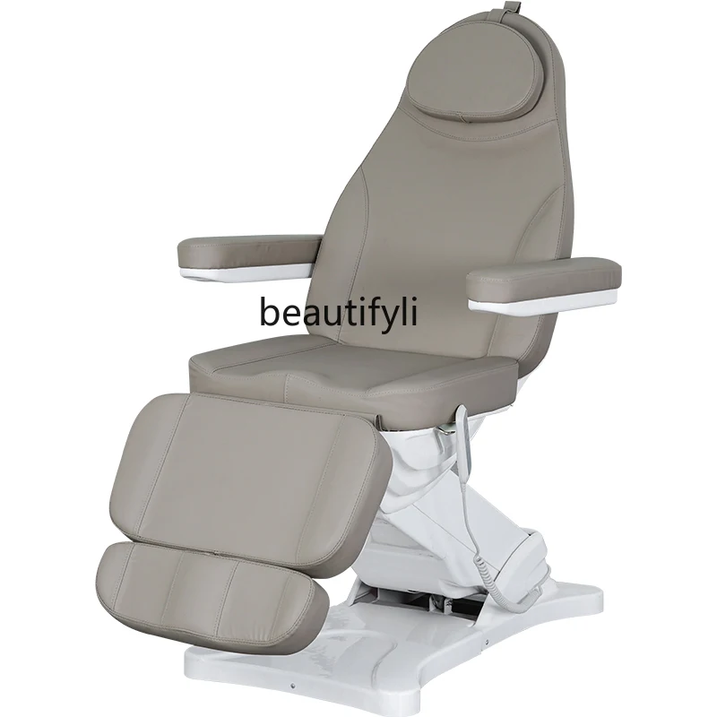 Electric Lift Beauty Care Bed Automatic Tattoo Embroidery for Beauty Salon Massage Therapy Bed