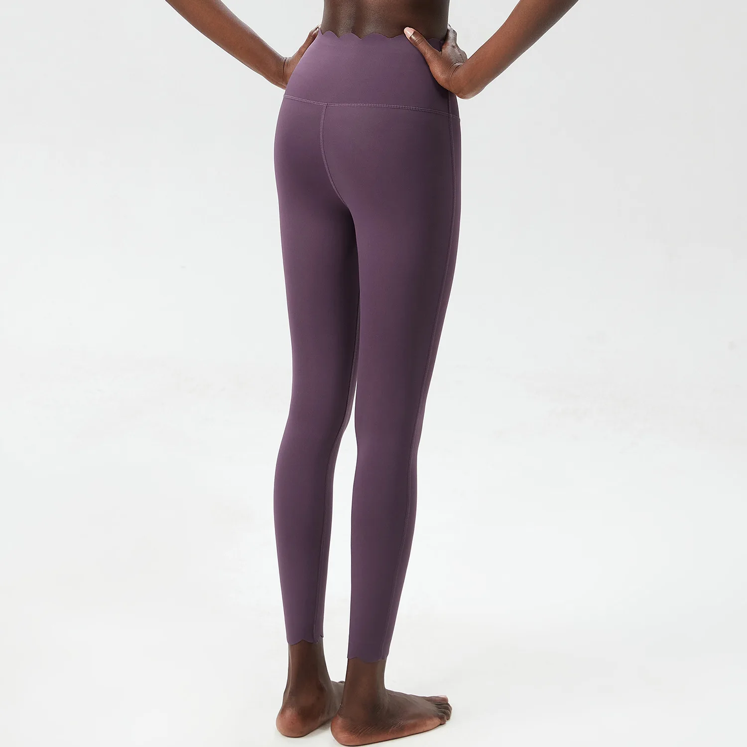 

Maxdutti Woman Cloth Yoga Pants Women's Large Milk Leather Feel High Waist Fitness Pants Quick Drying Tight Pants Trousers Woman