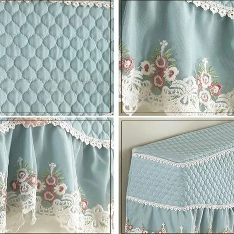 Floral Air Conditioner Covers All-inclusive Dust-proof Anti-direct Blowing Protector Dust Cover Wall Mounted  Conditioning