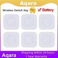 Aqara Wireless Mini Switch Sensor Zigbee One Key Control Button Smart Remote Control Home Automation For Homekit Xiaomi Mi Home