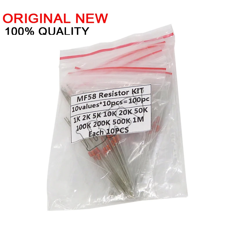 100Pcs=10Value*10Pc…