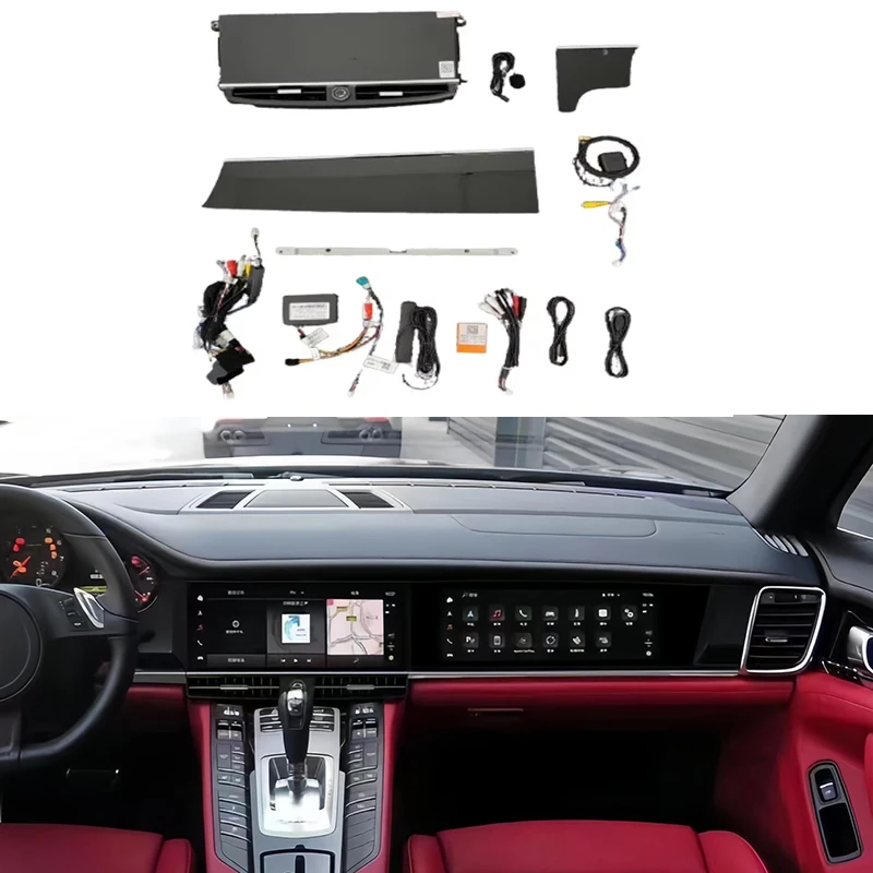 Car Multimedia Player for Panamera 970 2009-2016 Radio GPS Navigation Central Control Stereo Upgrade Screen Wireless CarPlay