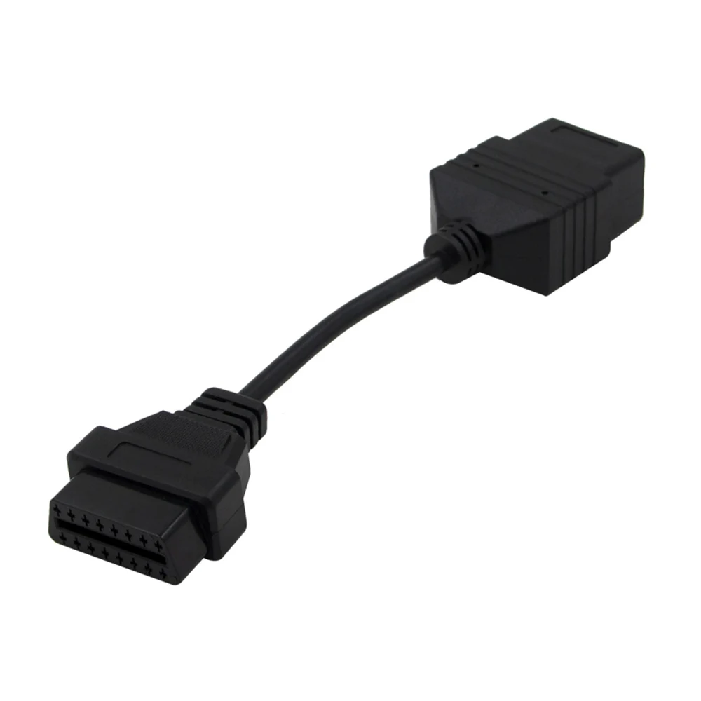 Manufacturer Supplier Diagnostic Tool Cable 17pin Obd 1 to Obd 2 16 Pin Adapter Connector for Toyota
