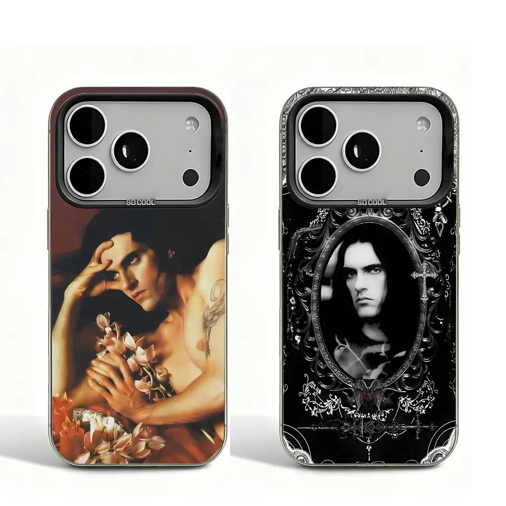 Чехол для телефона P-Peter S-Steele T-Type O N-Negative, черный матовый, для iPhone 12 11 14 13 17 16 15 Pro Max, с большой рамкой для объектива.