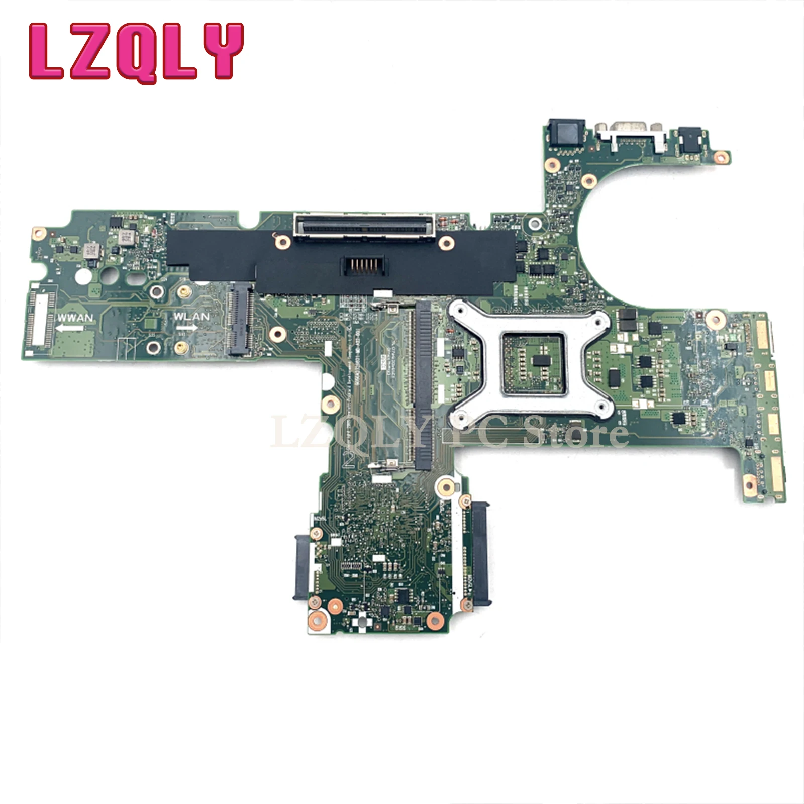 LZQLY For HP 6450B 6550B 613293-001 6050A2326601-MB-A02-001 Laptop Motherboard HM57 GMA HD DDR3 Free CPU Main Board