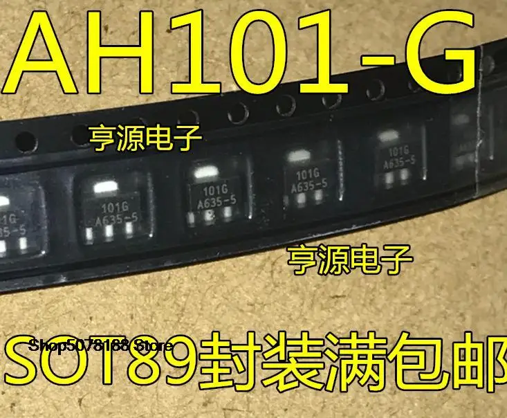 

5pieces AH101-G AH101 SOT-89 0.5 Original