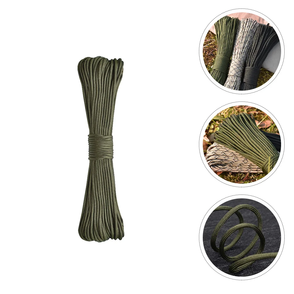 

Camping Ropes Rescuing Rope Easy to Use Lightweight Portable for Outdoor Climbing Tools Tent Rope Camping Accessory