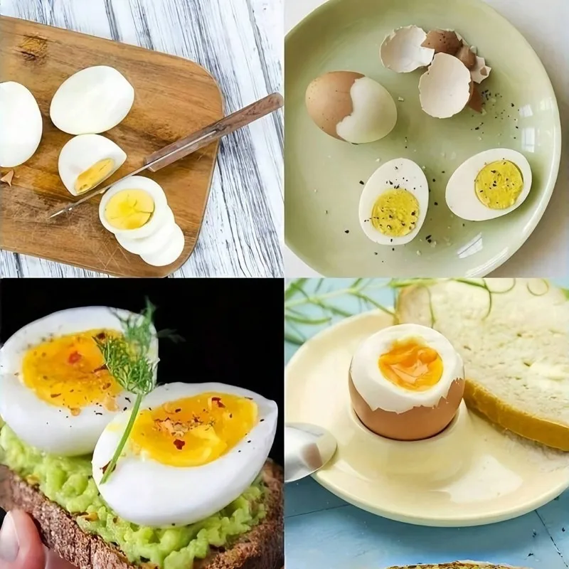 Kitchen Resin Egg Color Changing Timer Creative Cooking Tool for Delicious Soft Boiled Eggs Food Grade Observers for Hard Or Sof