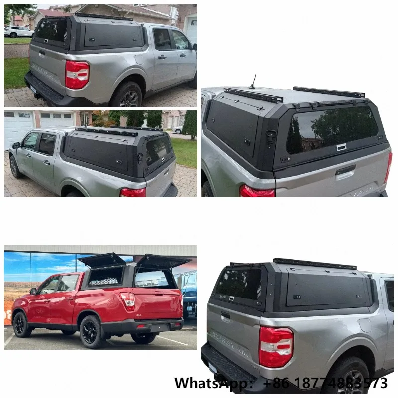 Quality  Pickup Hardtop Truck Canopy for DODGE 2024 GWM Cannon Alpha No Drill Installation Tonneau Cover