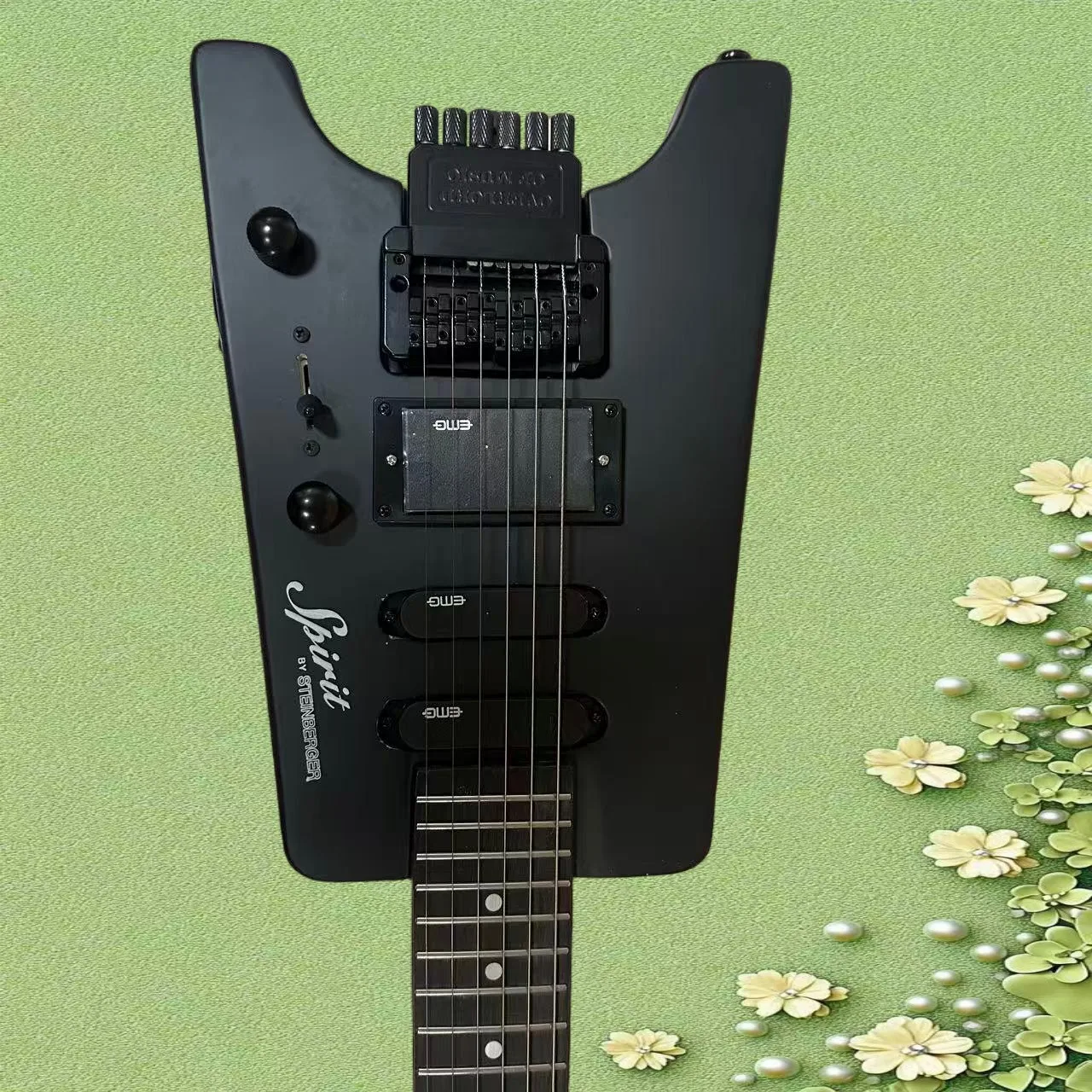 2026 STEIN, Headless Guitar, Body, Satin Finish, Rosewood Fingerboard, Black Hardware, 6 Strings Guitarra