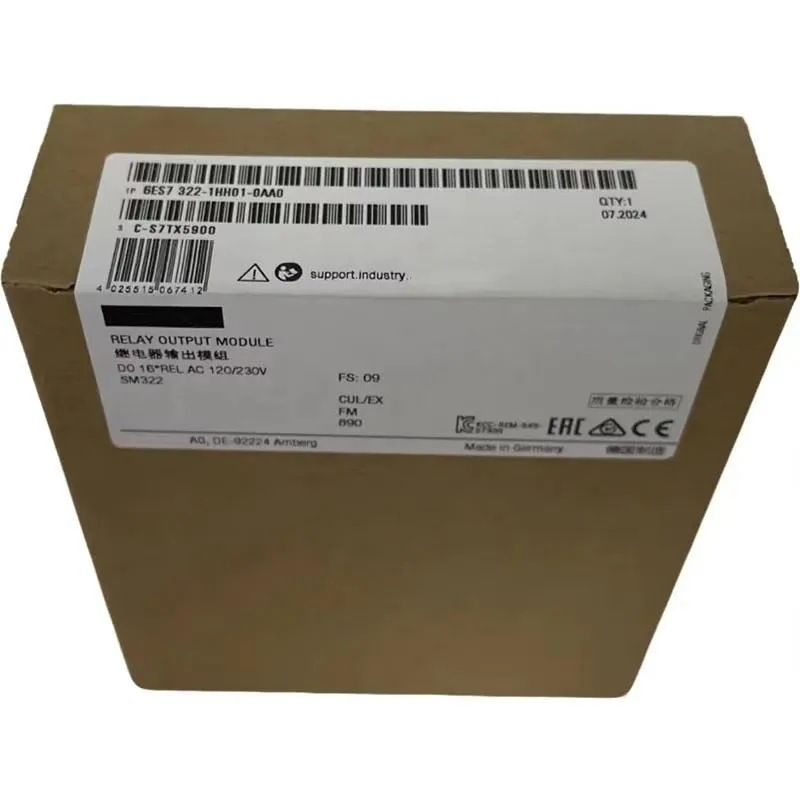 New S7-300 Central Processing Unit 6ES7322-1HH01-0AA0 6ES7 322-1HH01-0AA0 Programmable Controller