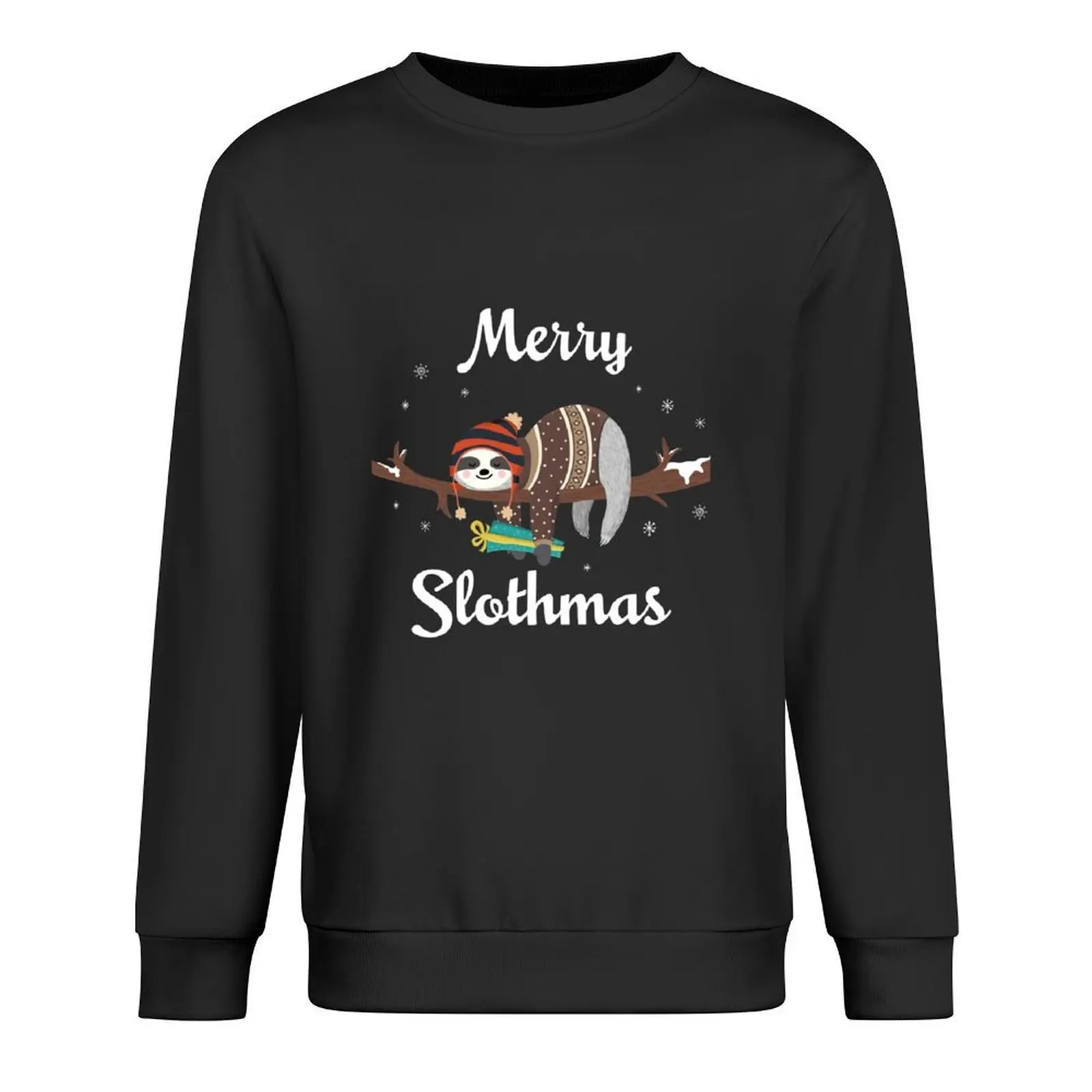 

Merry Slothmas Funny Sloth Christmas Shirt Gift Sloth Lovers Pullover men's sweat-shirt fashion men men wear new in sweatshirts