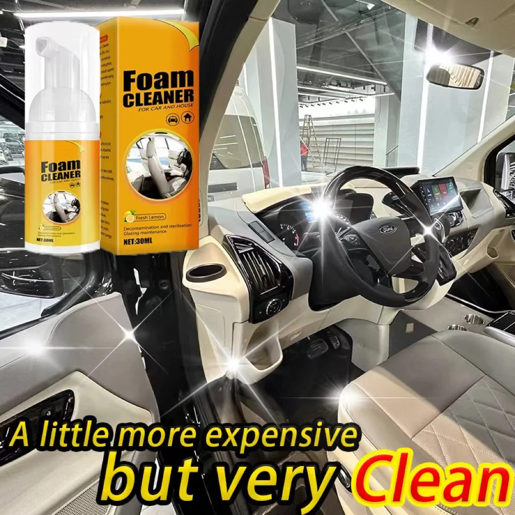 

New Multi-Purpose Foam Cleaner Rust Remover Cleaning Car House Seat Car Interior Accessories Home Kitchen Cleaning Foam Spray