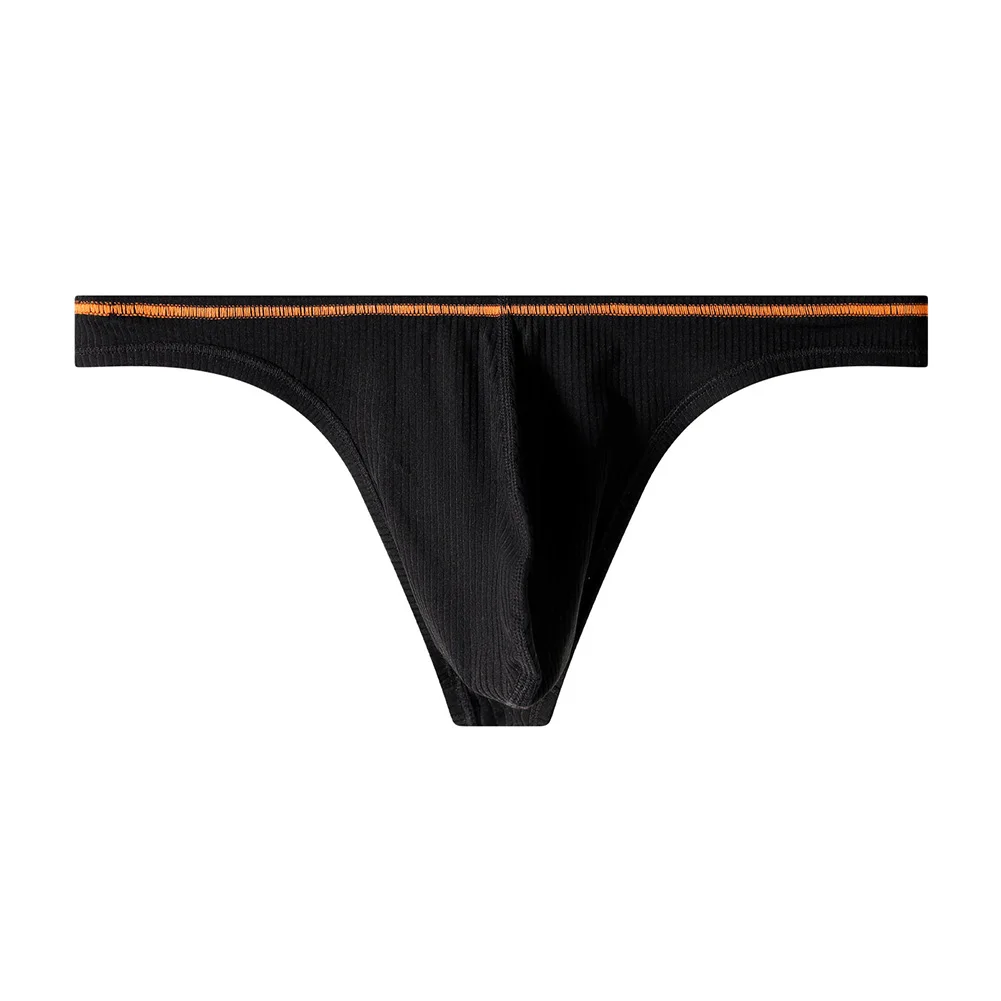 Classic Style Thongs For Men Elastic Thongs Low Rise Underwear Brand New Condition Breathable Fabric Classic Style