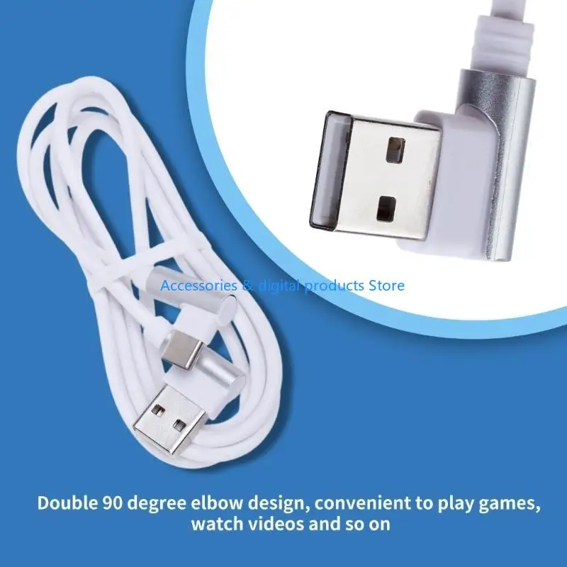 77JD USB C Charging Data Cable 2 Meter Fast Charging For Mobile Devices