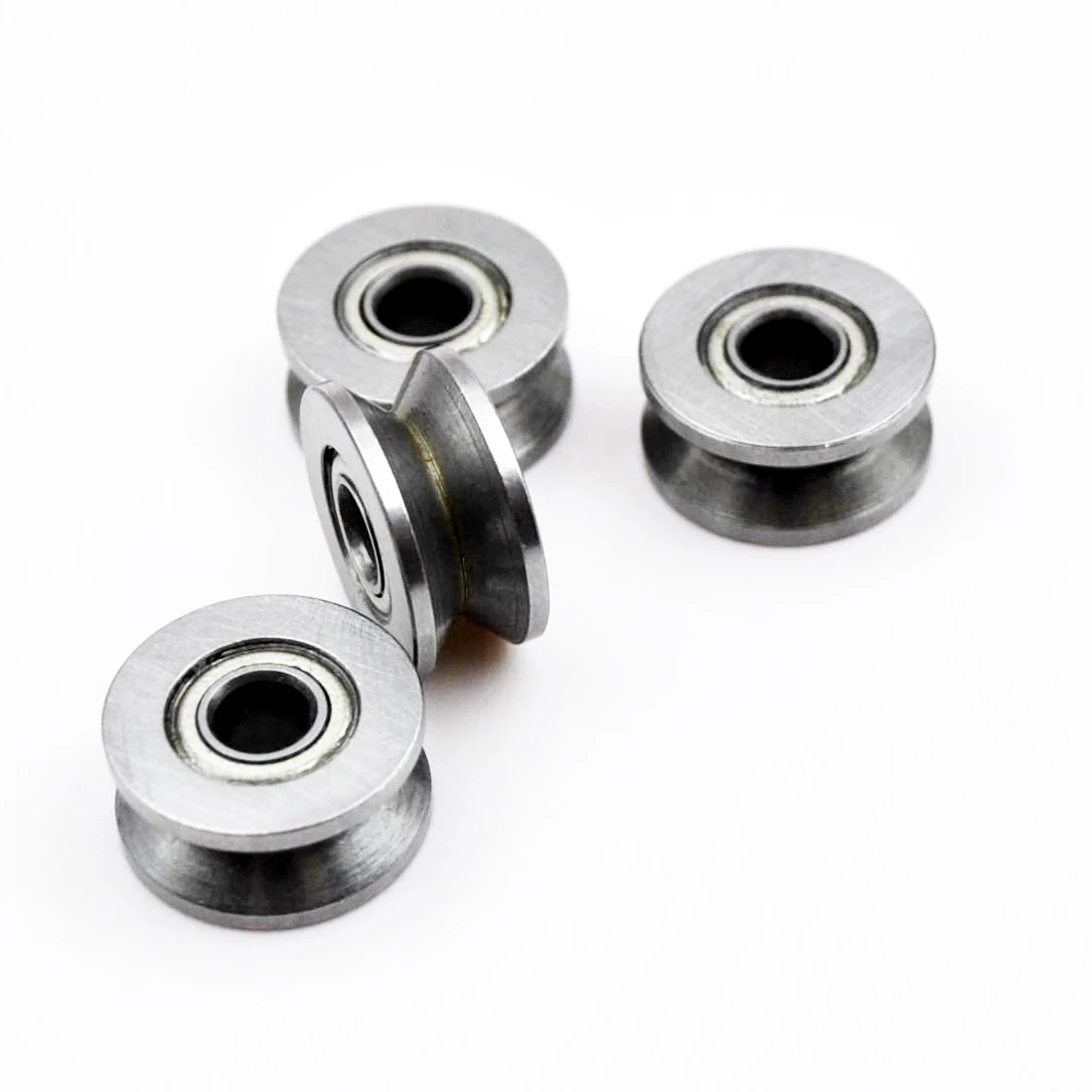 

10pcs V624ZZ Bearing 4x13x6mm V Groove 624 Roller Wheel V624 Ball Bearings Embroidery Machine Pulley Chrome Steel Bearing