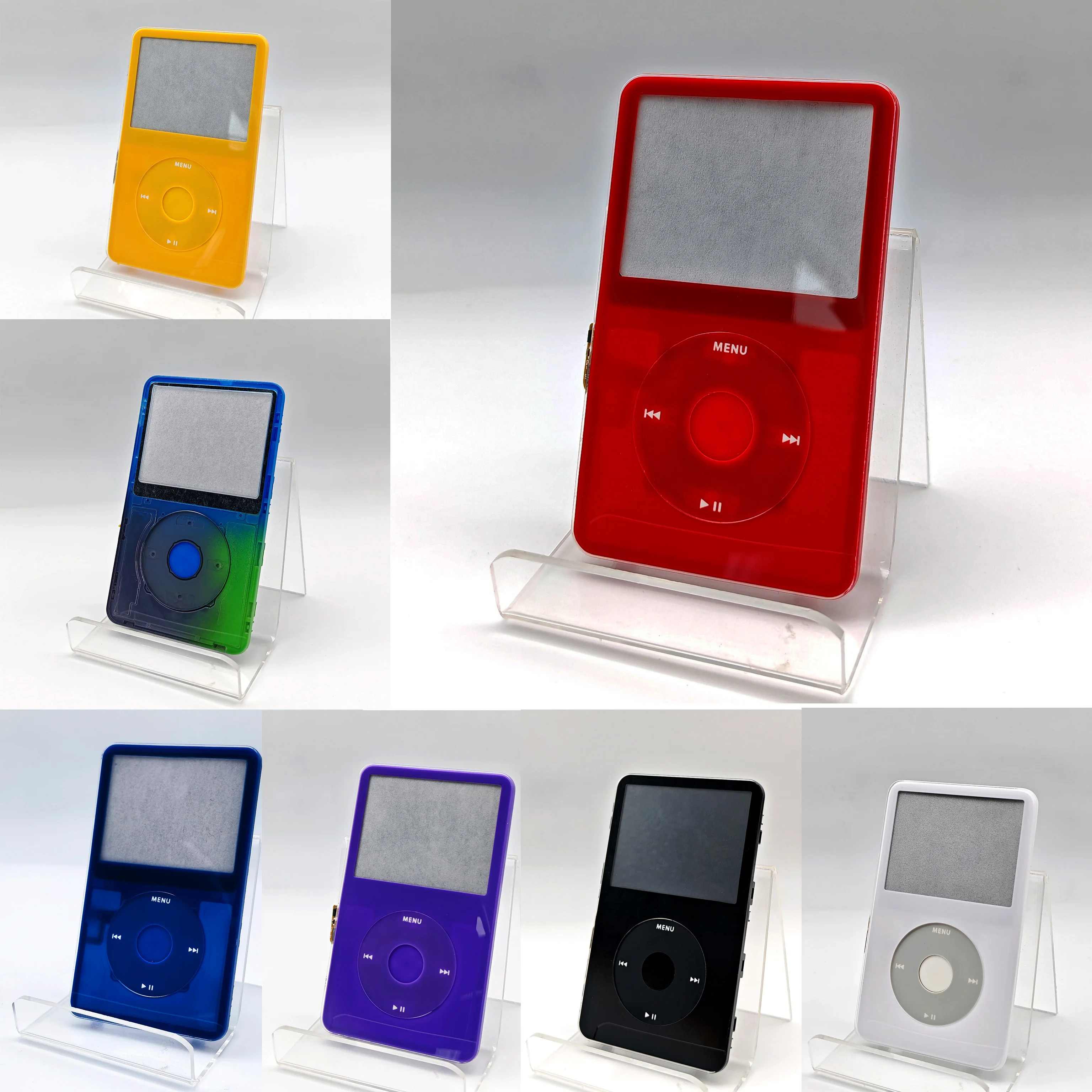 iPod 5th Gen Front Faceplate, Multi-Color Housing Cover with Click Wheel&Center Button for iPod Video 30GB 60GB 80GB Replacement view 2