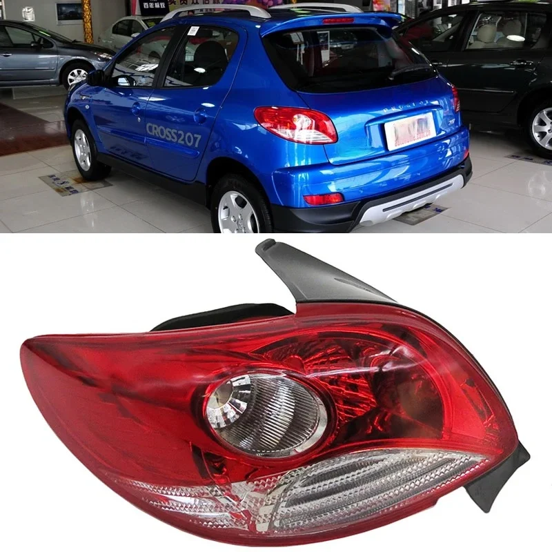 

For Peugeot 207 Sedan / hatchback 2006 2007 2008 2009 2010 2011 2012 2013 Tail Light Assembly rear tail light cover rear light