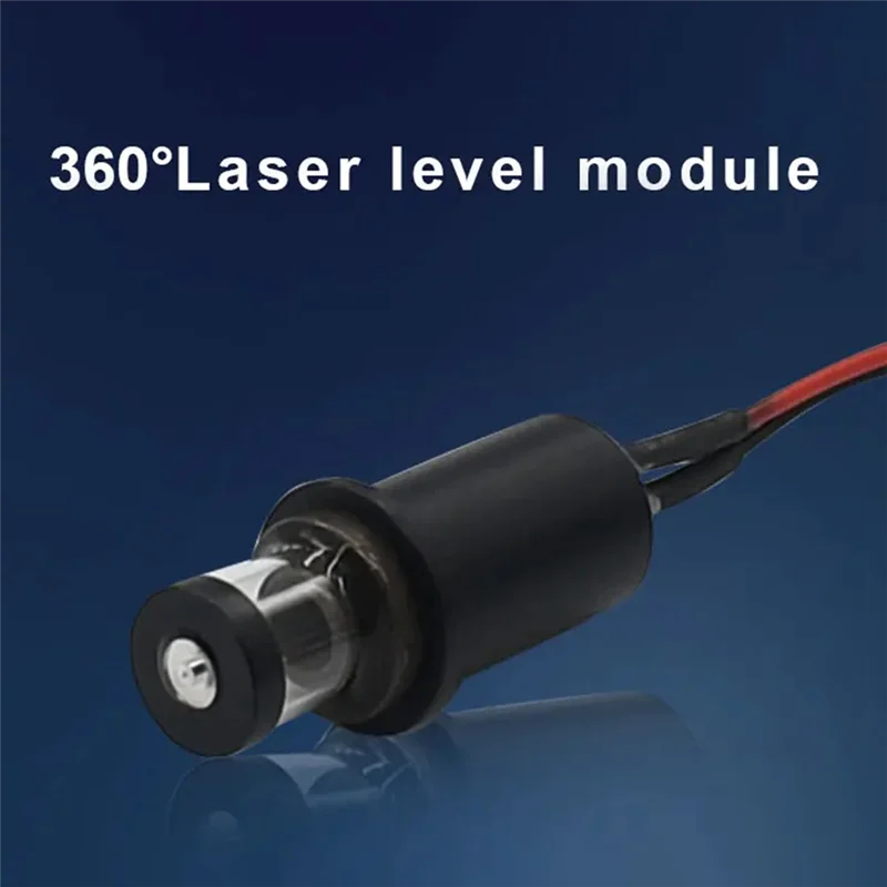 ABUL-Laser Locator Module Omnidirectionele Niveau Laser Module 520Nm Groen Licht 2.3-5V Voltage Drive Gebruik