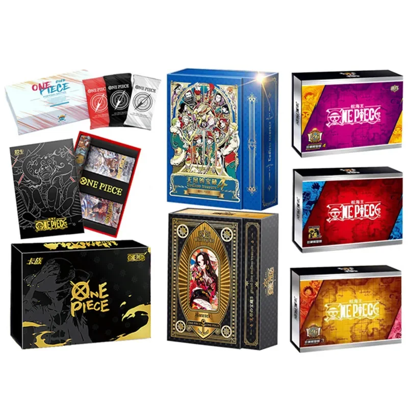 New One Piece Anime 26TH Card Collection Series Booster Box Family Board Game Card Toys Children\'s Birthday Gift Christmas Gift