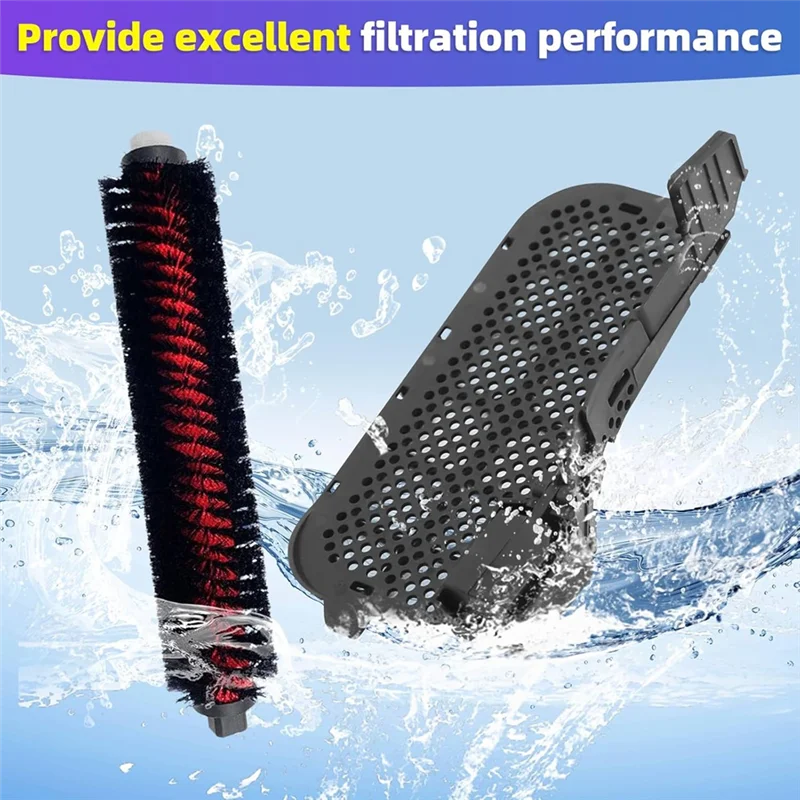 A84G-водовой фильтр и щетка для чистки в сборе, аксессуары для Roborock S8 Pro Ultra, запасные части для робота-пылесоса