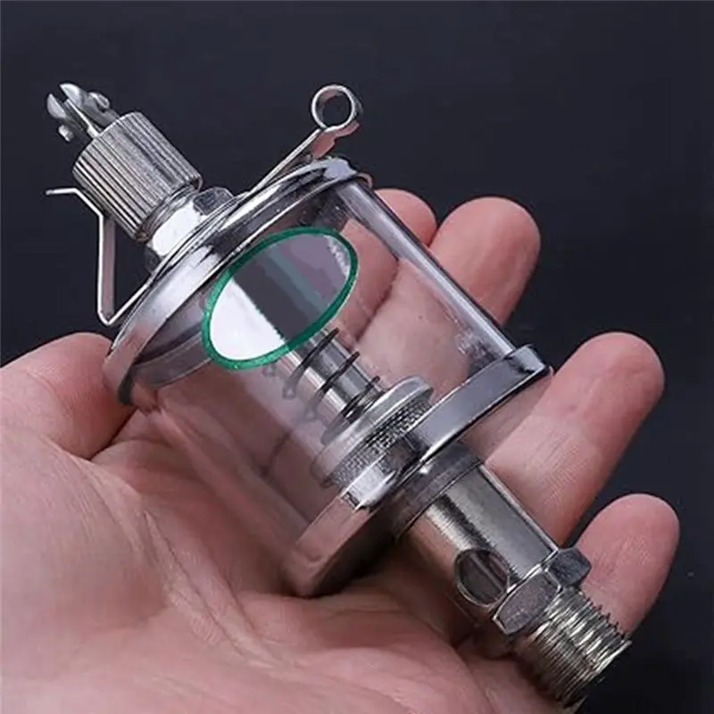 التجزئة 5 قطعة 50 مللي زيت المحرك الجاذبية بالتنقيط الحقن ، إبرة صمام أكواب النفط ، أكواب الزيت الزجاجية ، آلة أداة أكواب النفط سهلة التركيب #6