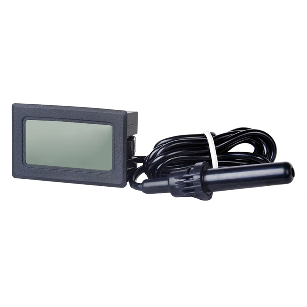 FY-12 Mini LCD Digitalthermometer Hygrometer Messgerät Tester Sonde Inkubator Aquarium Temperatur- und Feuchtigkeitsmesser Sensor Detektor – Detail 2