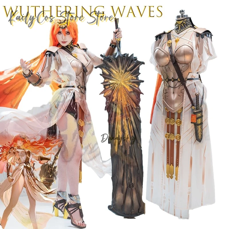

Wuthering Waves Augusta Cosplay Outfit Anime Game Character Costume Halloween Full Set Sexy Christmas Role Play disfraz adulto