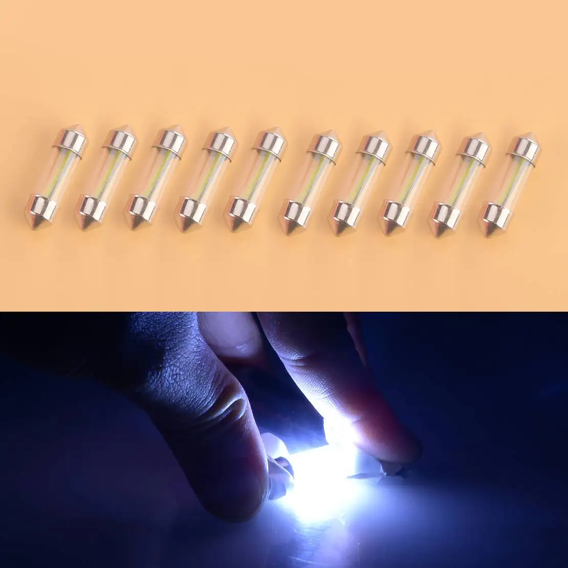 10Pcs 31Mm C5W Cob …