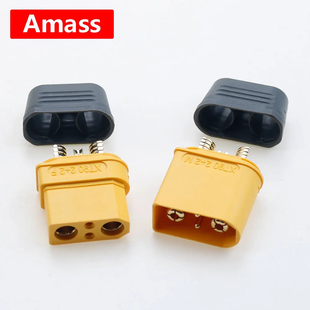 

Original XT90I 2+2 plugs male and female plug t plug interface connector XT90 with signal pin planting machine XT90i