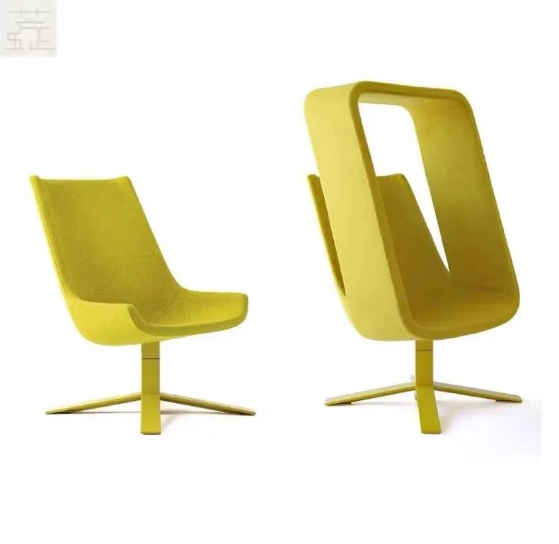 

Стул для отдыха в метке, скандинавский индивидуальный креативный полузакрытый полый стул специальной формы, стул с открытой спинкой