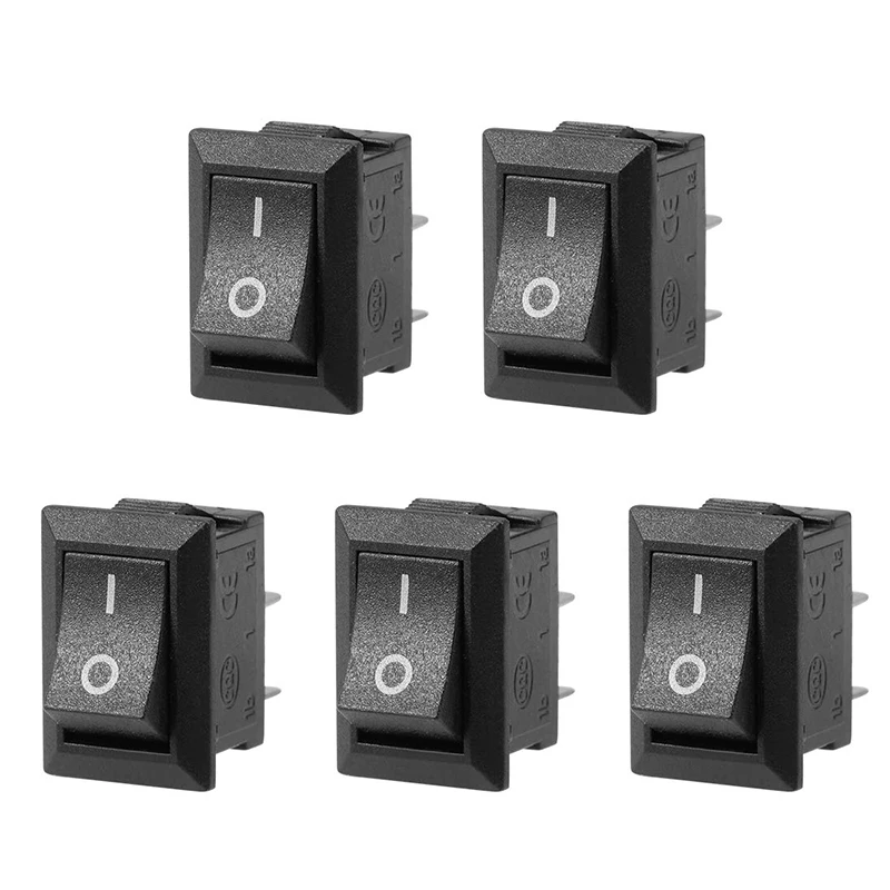 مفتاح هزاز بزر ضغط ، 10 × 15 ، SPST ، 2 دبوس ، 3A ، V ، KCD11 ، Snap-in ، On ، Off ، أسود ، أحمر ، وأبيض ، 5 ks ، 10 ، 15 من من من من #2