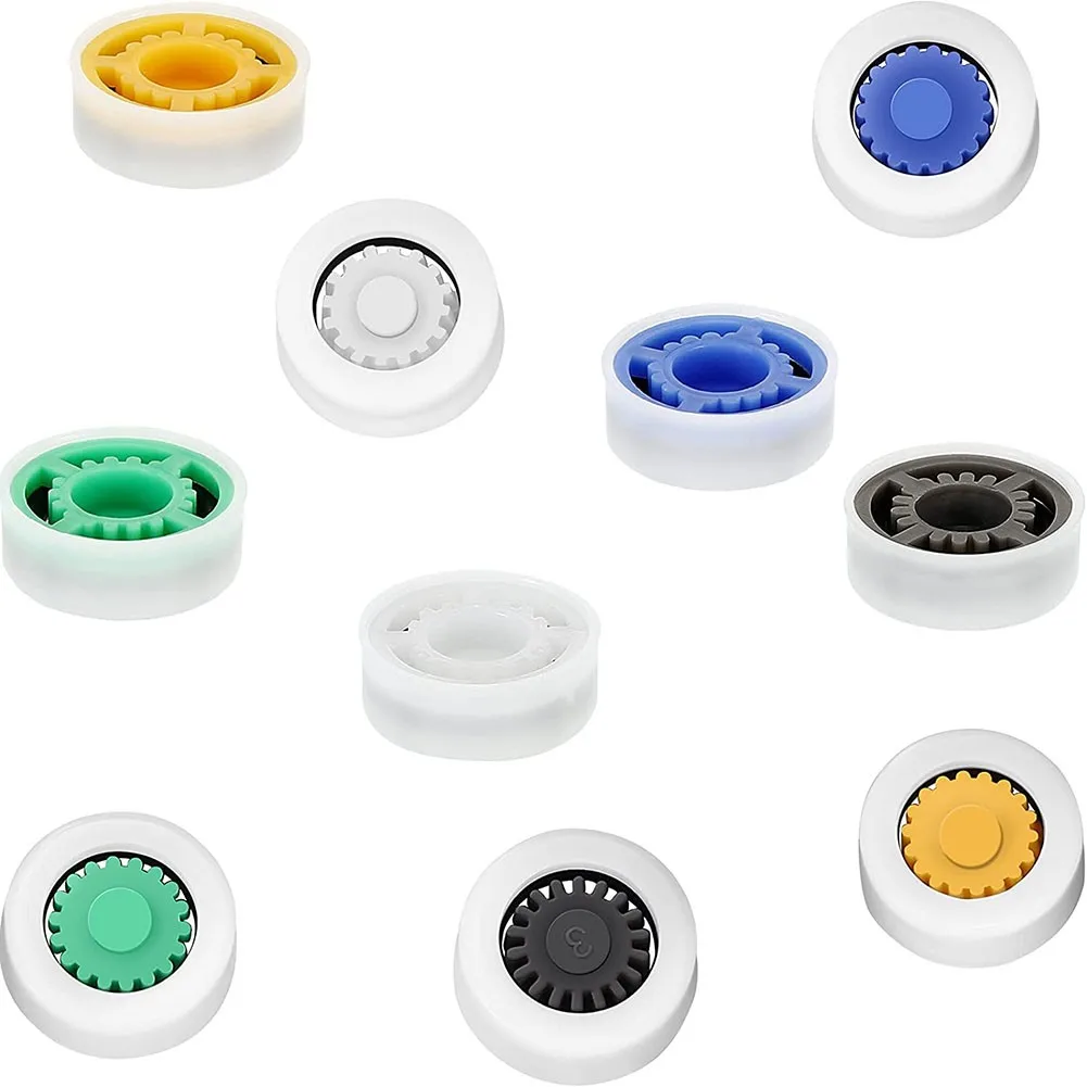 

Лидер продаж, новейший надежный ограничитель, 10 шт., набор ограничителей для воды, серо-желтого цвета, редуктор, 10 шт., экономия воды, 14,6*15,3*5,2 мм